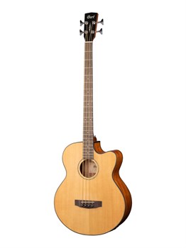 AB850F-NAT-BAG Acoustic Bass Series Электро-акустическая бас-гитара, с вырезом, цвет нат-й, Cort AB850F-NAT-BAG - фото 12404