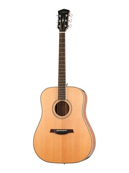 P610-WCASE-NAT Акустическая гитара, дредноут, с футляром, Parkwood P610-WCASE-NAT - фото 12561