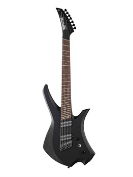 Katana-7-multiscale-black Электрогитара 7-струнная мультимензурная, черная, Inspector Katana-7-multiscale-black - фото 12852