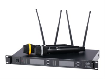 LS-Q7-2M Двухканальная вокальная радиосистема, 2 ручных передатчика, LAudio LS-Q7-2M - фото 14233