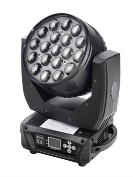ML19W Моторизированная световая "голова", RGBW, 19х15Вт, Bi Ray ML19W - фото 14301