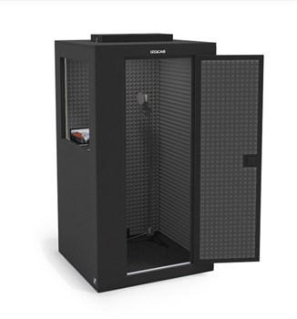 IzoCab-Base Звукоизоляционная кабина, цвет графит/графит, IzoCab IzoCab-Base - фото 14827