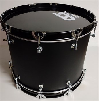 MBB-2012BL Маршевый барабан 20"х12", черный, Мастерская Бехтеревых MBB-2012BL - фото 15037