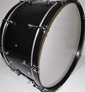 MBB-2612BL Барабан маршевый 26 х 12", чёрный, Мастерская Бехтеревых MBB-2612BL - фото 15152