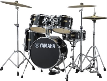 JK6F5-RB Manu Katche Junior Kit Барабанная установка со стойками, черная, (2 коробки) Yamaha JK6F5-RB-1 - фото 15519