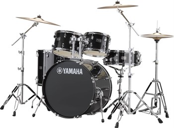 RDP2F5-BLG Rydeen Барабанная установка со стойками, черная, (2 коробки), Yamaha RDP2F5-BLG-1 - фото 15595