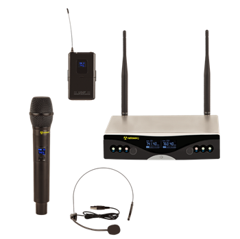 Radiowave UHH-400 радиосистема с 1 головным и 1ручным микрофонами UHH-400 - фото 1580