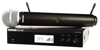 Shure BLX24RE/B58 M17 - Беспроводная система с ресивером для стойки BLX24RE/B58 M17 - фото 16500