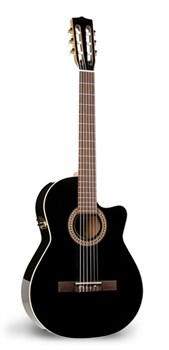 041701 Hybrid CW Black Crescent TRIC Электроакустическая классическая гитара, с футляром, La Patrie 041701 - фото 17348