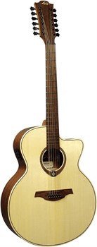 LAG T-177J 12CE - Гитара электроакустическая 12-струнная GLA T177J12CE - фото 18896