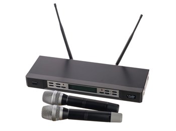 LS-Q10-2M Беспроводная микрофонная система с двумя ручными передатчиками, LAudio LS-Q10-2M - фото 21081