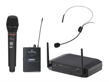 WF-U216HP Беспроводная микрофонная система, ручной и головной микрофон, Soundsation WF-U216HP - фото 21087