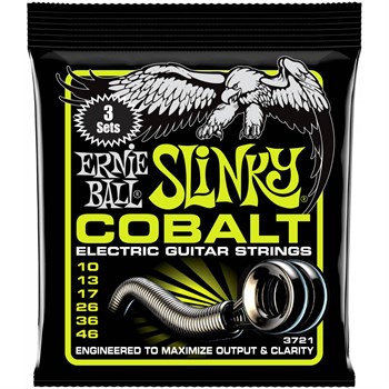 ERNIE BALL 3721 Cobalt Slinky Regular 1 Pack 10-46 - Струны для электрогитары P03721_1 - фото 2678