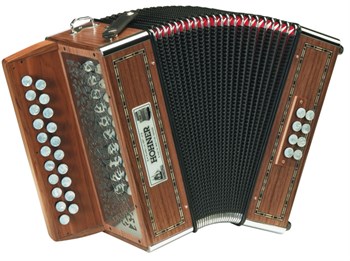 HOHNER Morgane G/C - Аккордеон диатонический A2650 - фото 6235