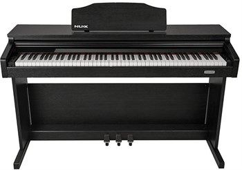 WK-520-BROWN Цифровое пианино на стойке с педалями, тёмно-коричневое, Nux WK-520-BROWN-1 - фото 7072
