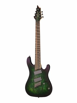 KX507MS-SDG KX Series Электрогитара 7-струнная, мультимензурная, зеленая,  Cort KX507MS-SDG-1 - фото 7407