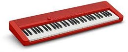 CT-S1RD Синтезатор 61 клавиша, с пюпитром, красный, Casio CT-S1RD