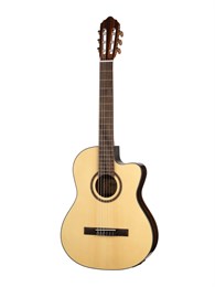 AC160CFTL-NAT Classic Series Классическая гитара со звукоснимателем, с вырезом, Cort AC160CFTL-NAT
