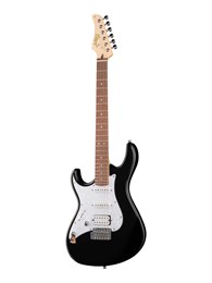 G250-LH-BLK G Series Электрогитара леворукая, черная, Cort G250-LH-BLK