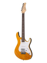 G280-Select-AM G Series Электрогитара, желтая, Cort G280-Select-AM