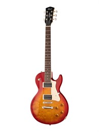 CR100-WBAG-CRS Classic Rock Электрогитара, красный санберст, с чехлом, Cort CR100-WBAG-CRS