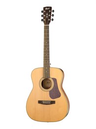 L100C-NS Luce Series Акустическая гитара, цвет натуральный матовый, Cort L100C-NS