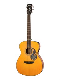 L300VF-NAT-WBAG Luce Series Электро-акустическая гитара, цвет натуральный, чехол, Cort L300VF-NAT-WBAG