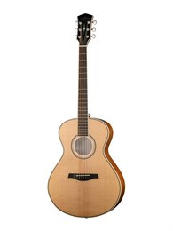 P680-WCASE-NAT Электро-акустическая гитара, цвет натуральный, с футляром, Parkwood P680-WCASE-NAT