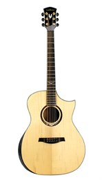 GA680TAK-NAT Электро-акустическая гитара, с вырезом, цвет натуральный, Parkwood GA680TAK-NAT