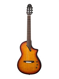 Hispania-Sunburst Классическая гитара со звукоснимателем, санберст, Martinez Hispania-Sunburst