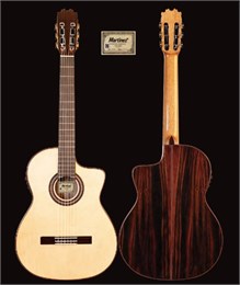 GS-Rose Gypsy Series Классическая гитара со звукоснимателем, Martinez GS-Rose