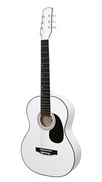 M-34-WH Акустическая гитара, белая, Амистар M-34-WH