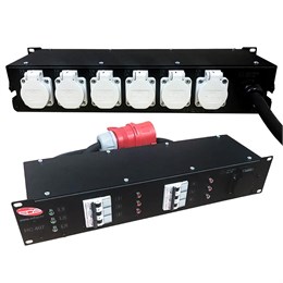 RC407 Дистрибьютор питания, рэковый, EDS RC407