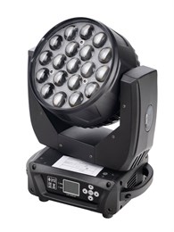 ML19W Моторизированная световая "голова", RGBW, 19х15Вт, Bi Ray ML19W