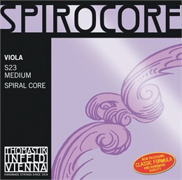 S23 Spirocore Комплект струн для альта размером 4/4, среднее натяжение, Thomastik S23