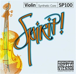 SP100 Spirit! Комплект струн для скрипки размером 4/4, среднее натяжение, Thomastik SP100