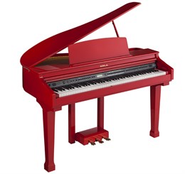 Grand-120-RED Цифровой рояль, с автоаккомпанементом, красный (3 коробки), Orla Grand-120-RED