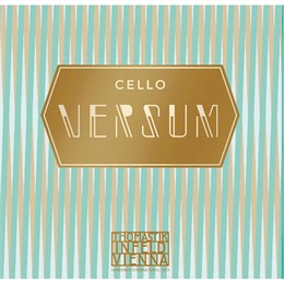 VE4142 Versum Отдельные струны A+D (Ля+Ре) для виолончели размером 4/4, Thomastik VE4142