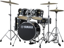 Yamaha JK6F5-RB Manu Katche Junior Kit Барабанная установка со стойками, черная, (2 коробки) JK6F5-RB-1