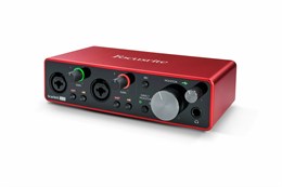Scarlett-2i2-3rd-gen Scarlett 2i2 3rd gen Аудио интерфейс USB, 2 входа-2 выхода, Focusrite Scarlett-2i2-3rd-gen