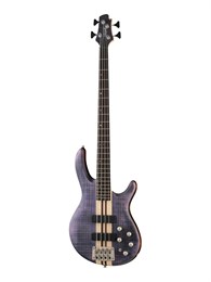 A4-Plus-FMMH-OPLB Artisan Series Бас-гитара, черная, Cort A4-Plus-FMMH-OPLB