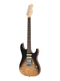 ST621-MCB Электрогитара, коричневый санберст, Justpro ST621-MCB
