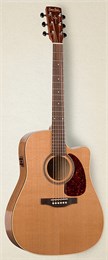033768 CWGT Cedar QIT Электроакустическая гитара, с чехлом, Simon & Patrick 033768