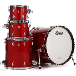 L88204AX27 Classic Maple MOD Набор барабанов, красный, Ludwig L88204AX27