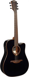 LAG T-118D CE-BLK - Гитара электроакустическая шестиструнная GLA T118DCE-BLK