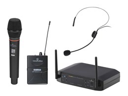 WF-U216HP Беспроводная микрофонная система, ручной и головной микрофон, Soundsation WF-U216HP
