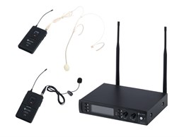 DSP-DUO-UHF-B210/F5  Беспроводная микрофонная система, петличный и головной микрофон, Prodipe DSP-DUO-UHF-B210/F5