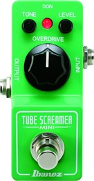 IBANEZ TSMINI TUBE SCREAMER MINI Педаль эффектов овердрайв TSMINI