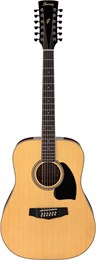 IBANEZ PF1512-NT Акустическая гитара 12-ти струнная PF1512-NT