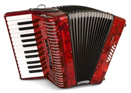 A1620 (1303) Hohnica 12 Аккордеон, красный, Hohner A1620